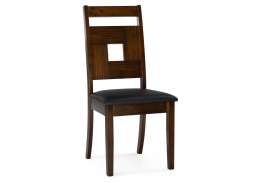 Стул деревянный Kubik dirty oak / black (47x49x98)