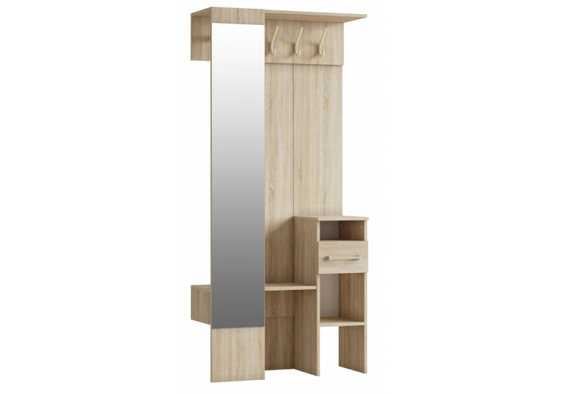 Прихожая Рогес сонома (85x33,8x185). 