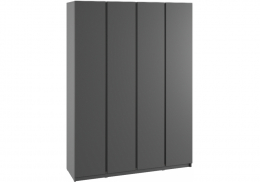 Шкаф Кассий 160 4-х ств графит (160x52x223,6)