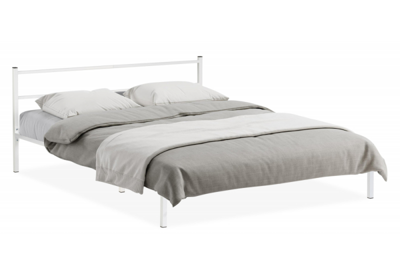 Кровать Фади 1 160х200 белая. 