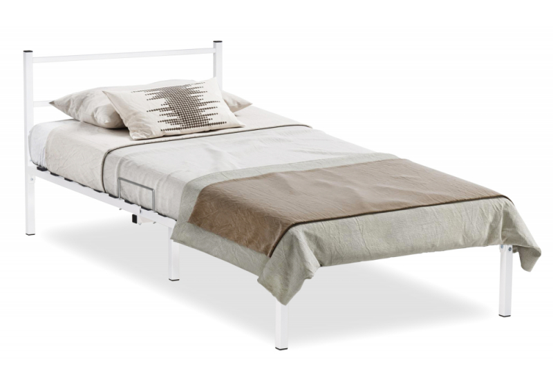 Кровать Фади 1 90х200 белая. 