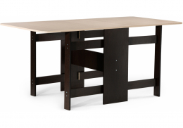 Стол деревянный Йентель венге / дуб молочный (35x76)